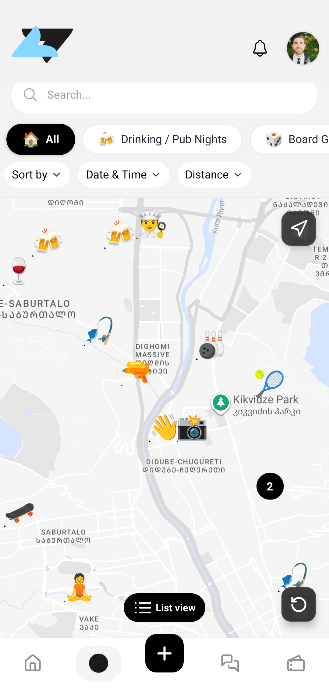 Browse Nearby Activities